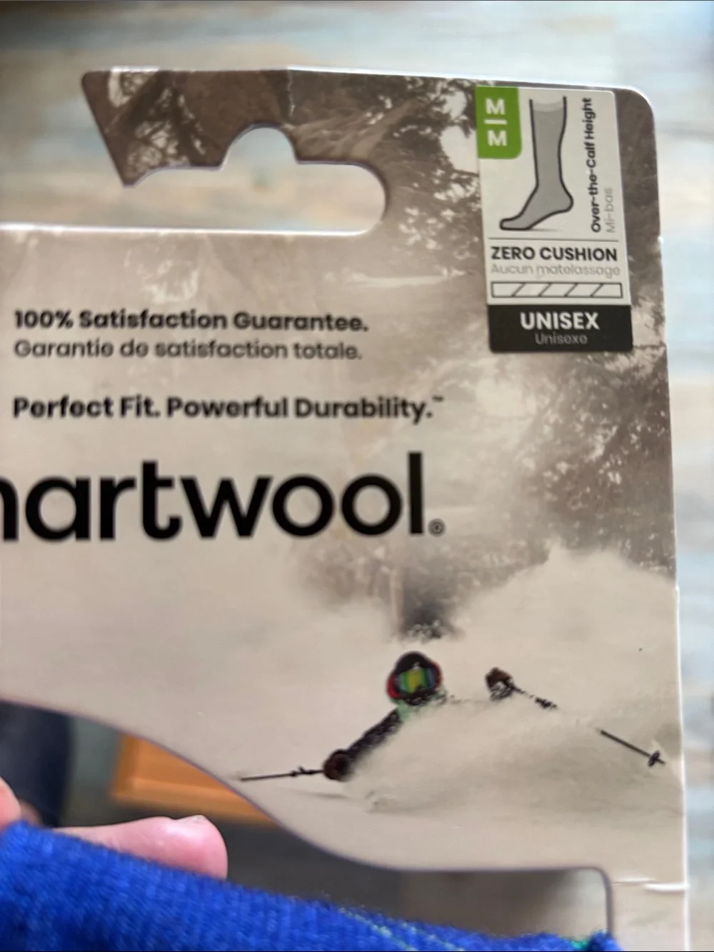 Smartwool Unisex Blue Multi-Color Ski Lift Socks